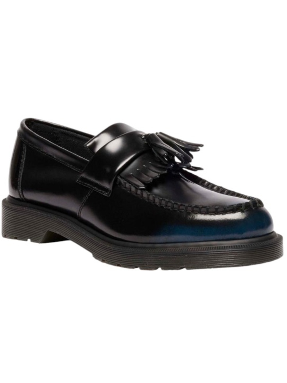 Dr. Martens ADRIAN TASSEL ARCADIA RUB OFF LEATHER LOAFERS